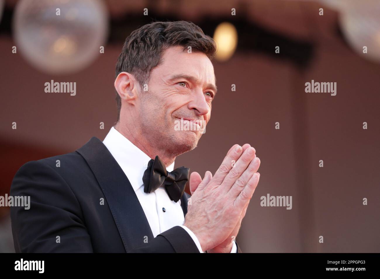 Hugh Jackman with the Film The Son at the Venice Film Festival on the Red Carpet SEPTEMBER 7nd 2022 World premiere Stock Photo