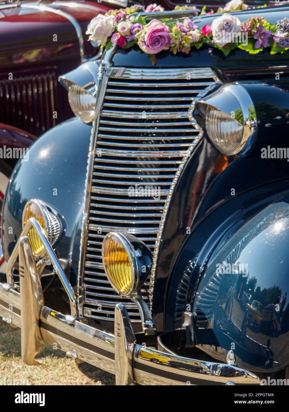 old cars in germany Stock Photo