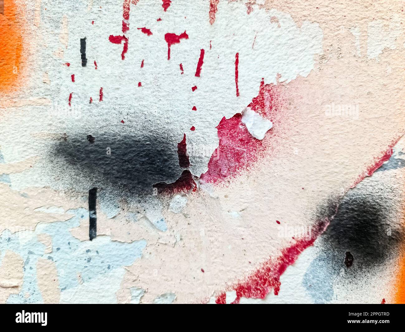 Peeling paint on concrete wall textures in high resolution Stock Photo Alamy