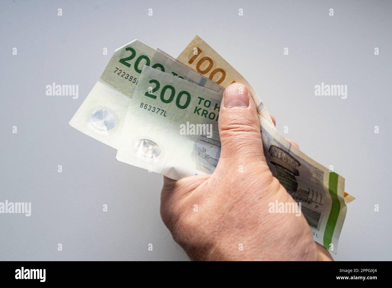 Danish Krone Stock Photo