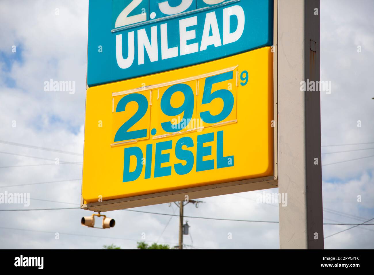 Price of Gas Stock Photo Alamy