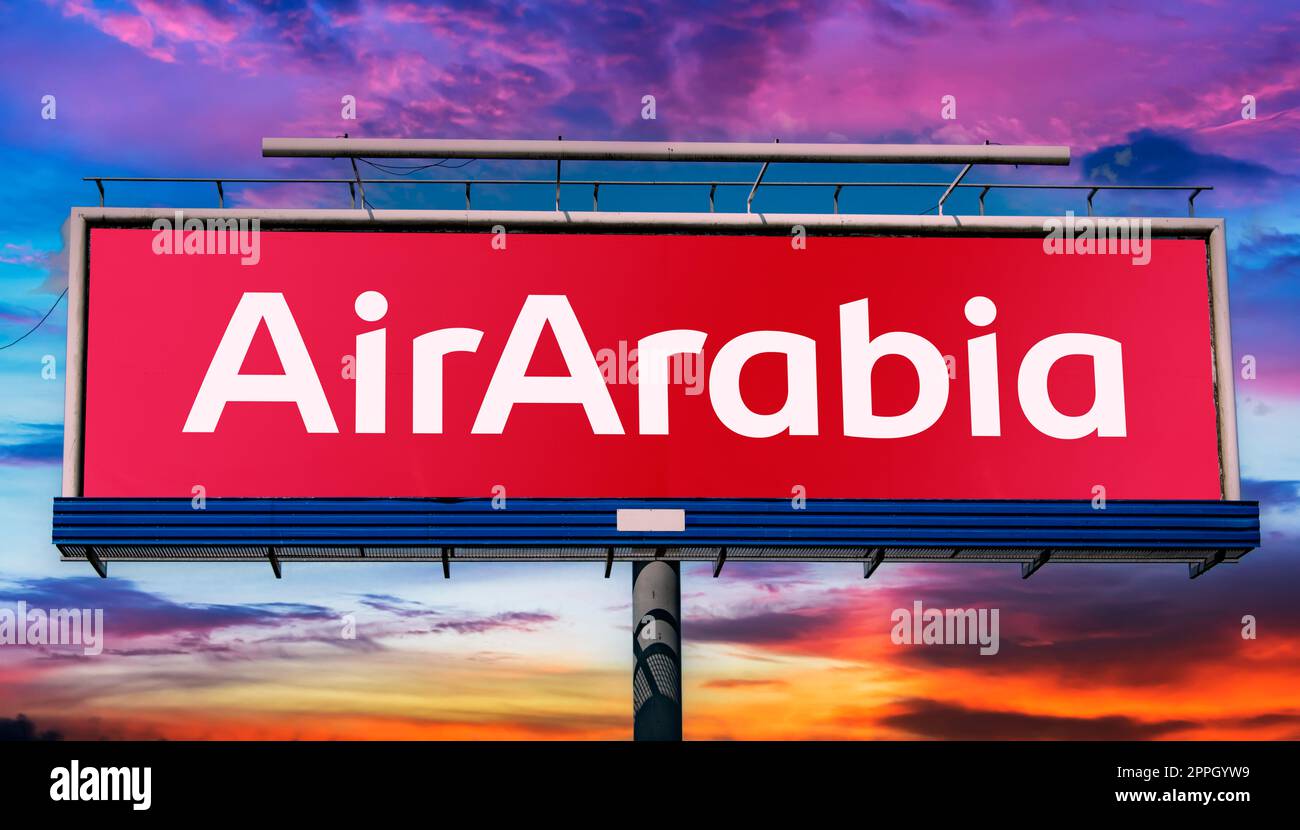 Air arabia logo hi res stock photography and images Alamy