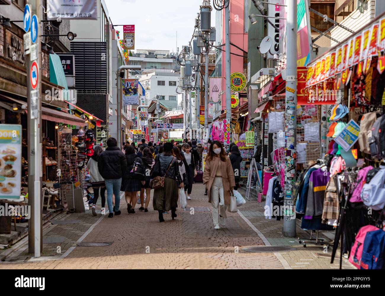 Takeshita Street II Stock Photo - Alamy