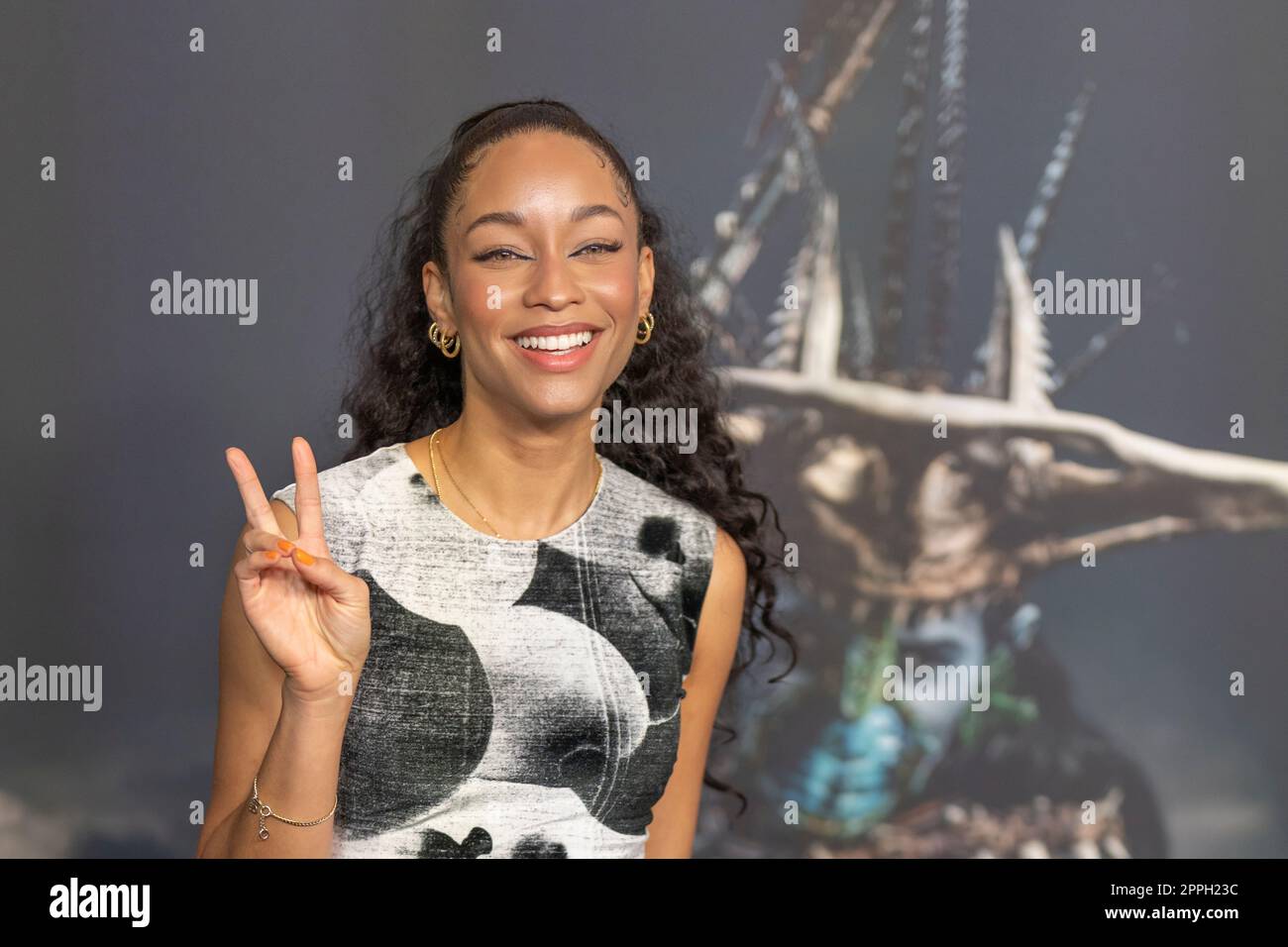 Marie Mouroum attends the Black Panther: Wakanda Forever Screening at UCI  Luxe Mercedes Platz on November 7, 2022 in Berlin, Germany Stock Photo -  Alamy