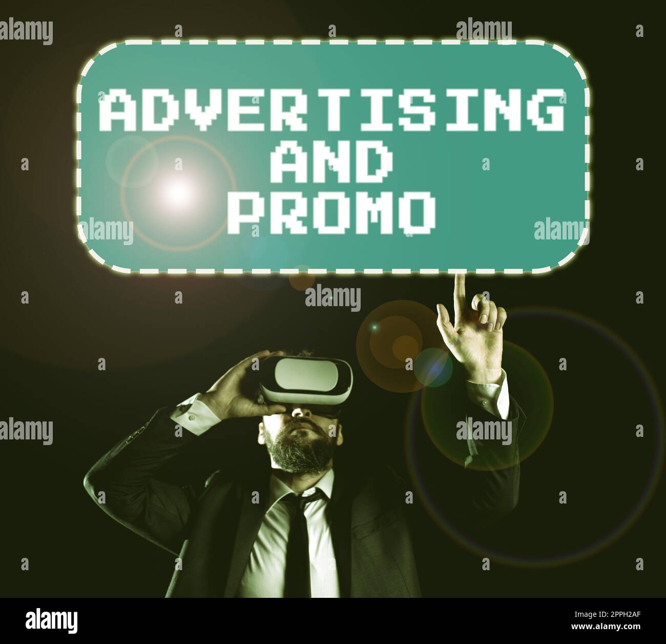 Text sign showing Advertising And Promo. Business overview Informing the prospects about special discounts Stock Photo