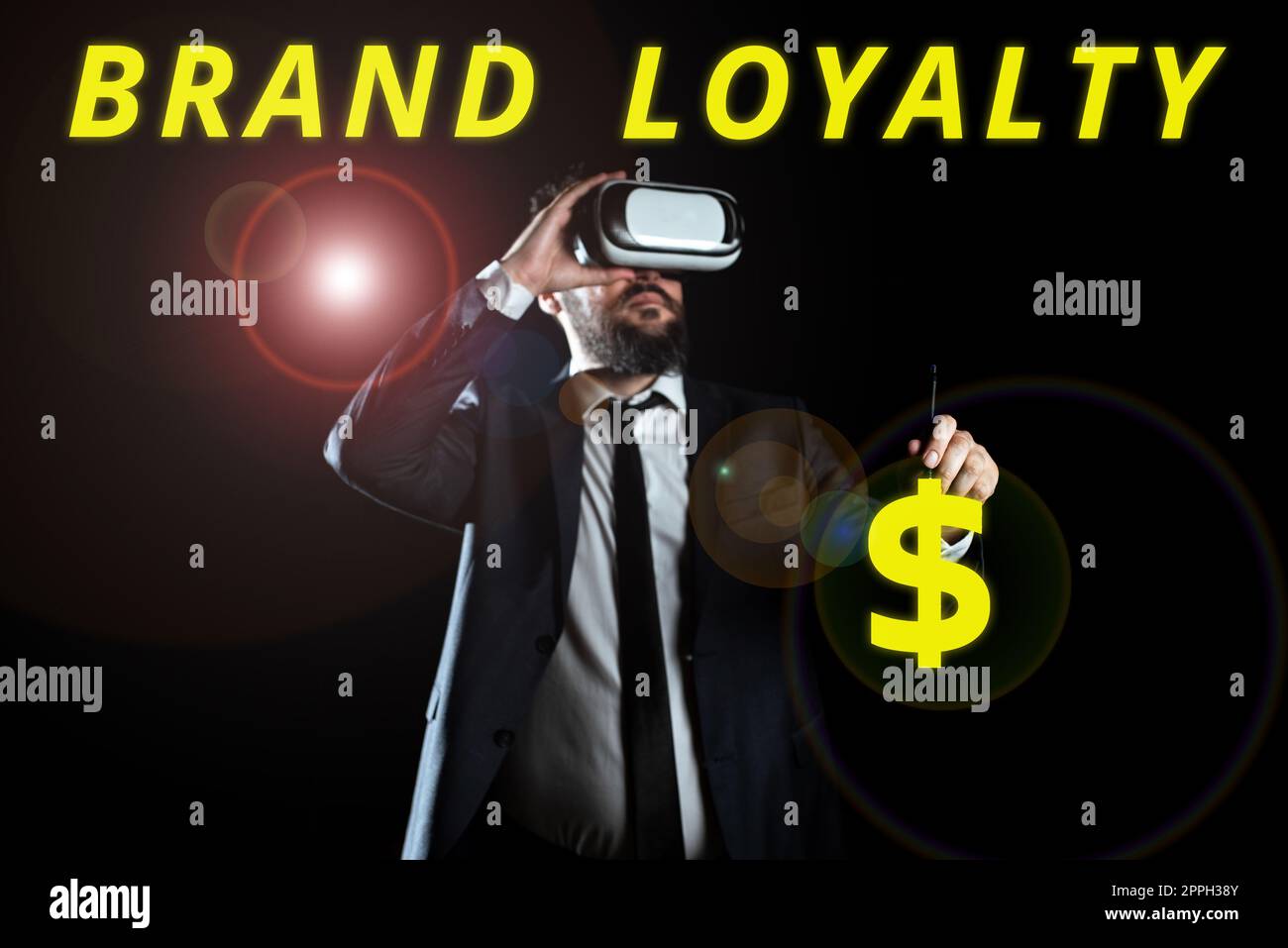 Sign displaying Brand Loyalty. Business idea Repeat Purchase Ambassador Patronage Favorite Trusted Stock Photo