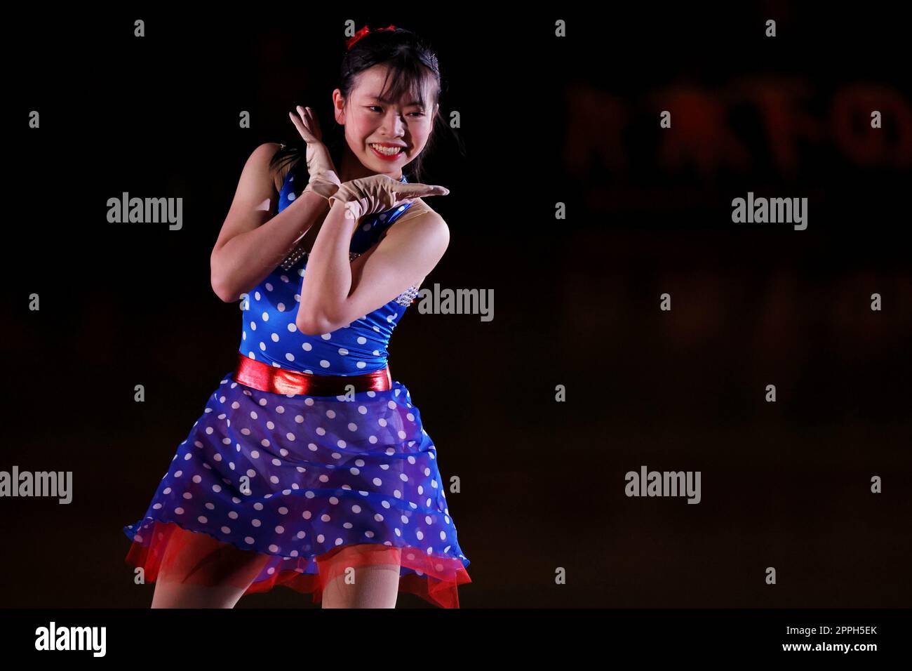 Kinoshita Academy Kyoto Ice arena, Kyoto, Japan. 22nd Apr, 2023. Ayumi