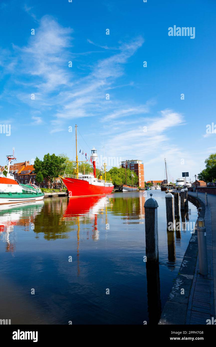 emden a port city in the north Stock Photo