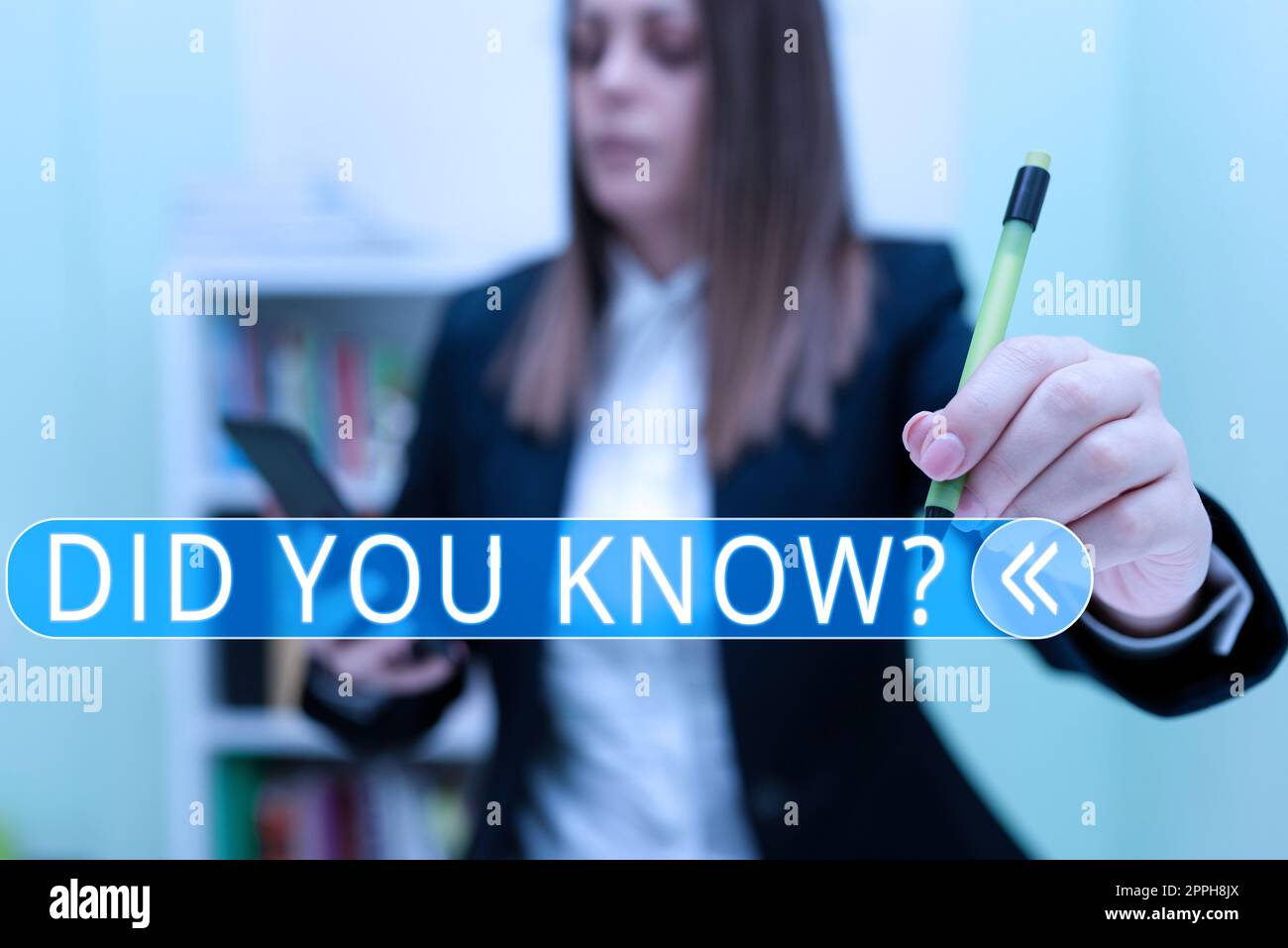 Handwriting text Did You Know. Business idea Knowing the next move Thinking Trivia Brainstorming Wondering Stock Photo