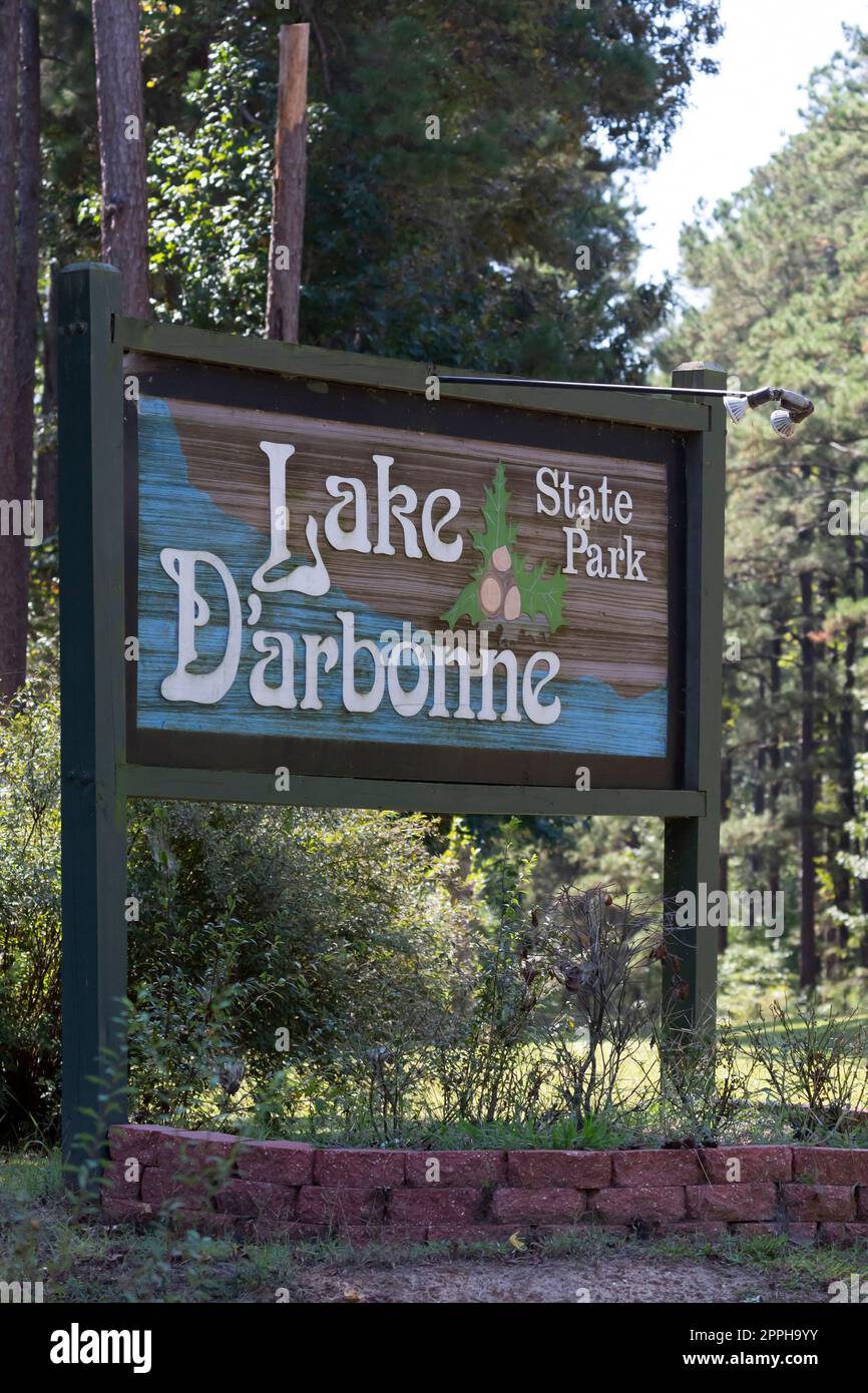 Lake D'arbonne State Park, Farmerville, Louisiana Usa – September 24 