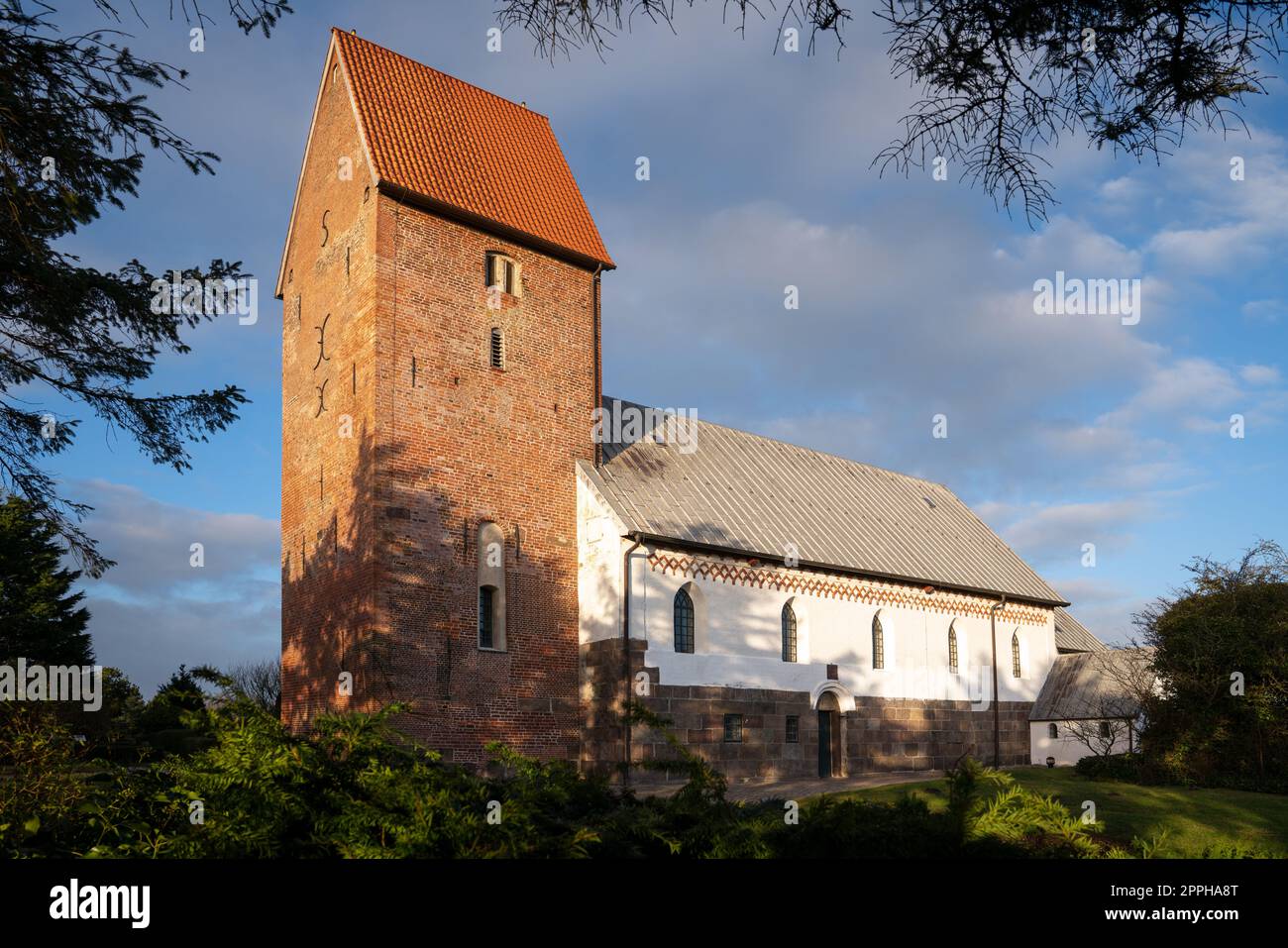 Church, Keitum, Sylt, Germany Stock Photo