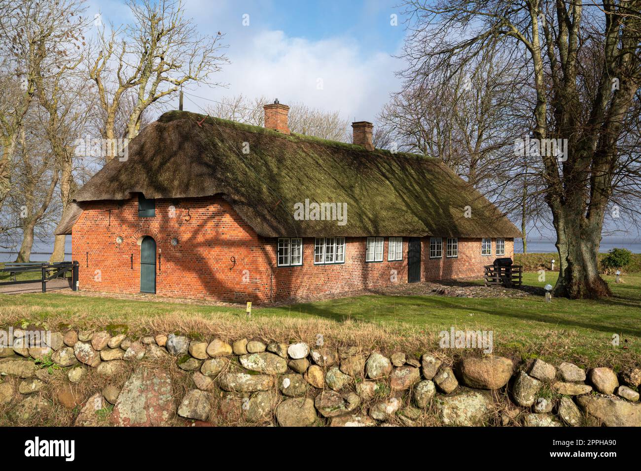 Frisian cottage, Sylt, Germany Stock Photo