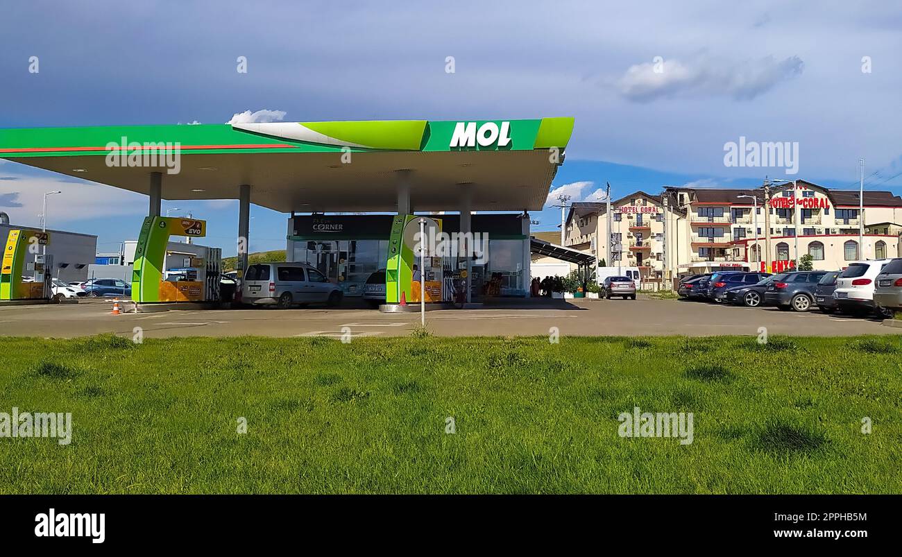 Iasi, Romania September 11, 2022 MOL gas station Stock Photo Alamy