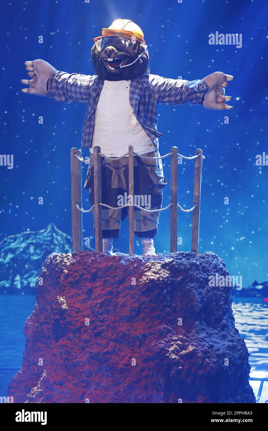 Der Maulwurf, The Masked Singer Staffel 7 Folge 3, MMC Studios, Koeln