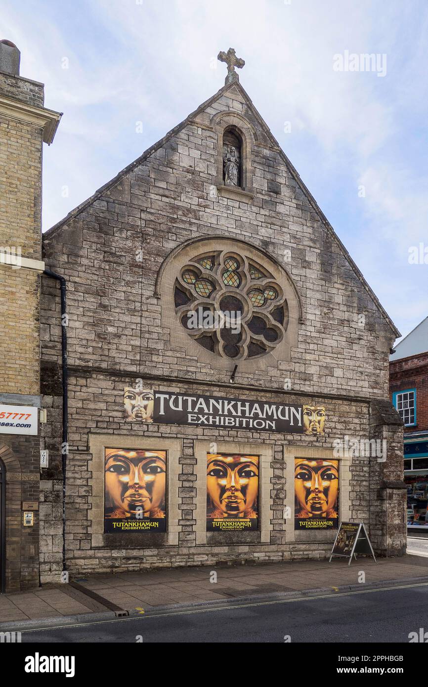 England, Dorset - The Tutankhamun Exhibition in Dorchester Stock Photo