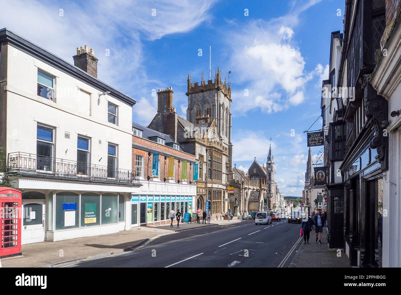 England, Dorset - City of Dorchester Stock Photo