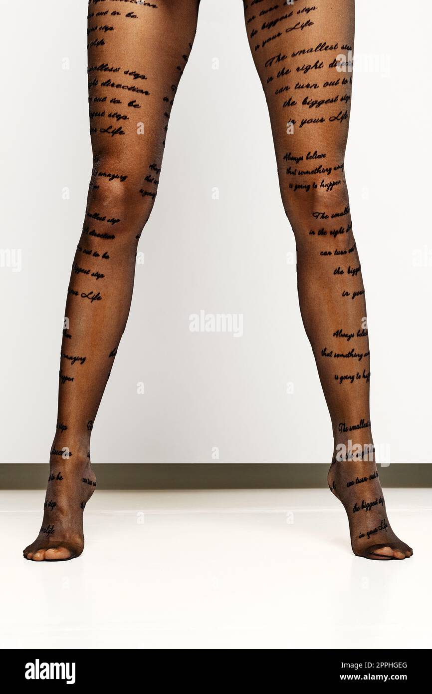 Nylon legs hi-res stock photography and images - Alamy