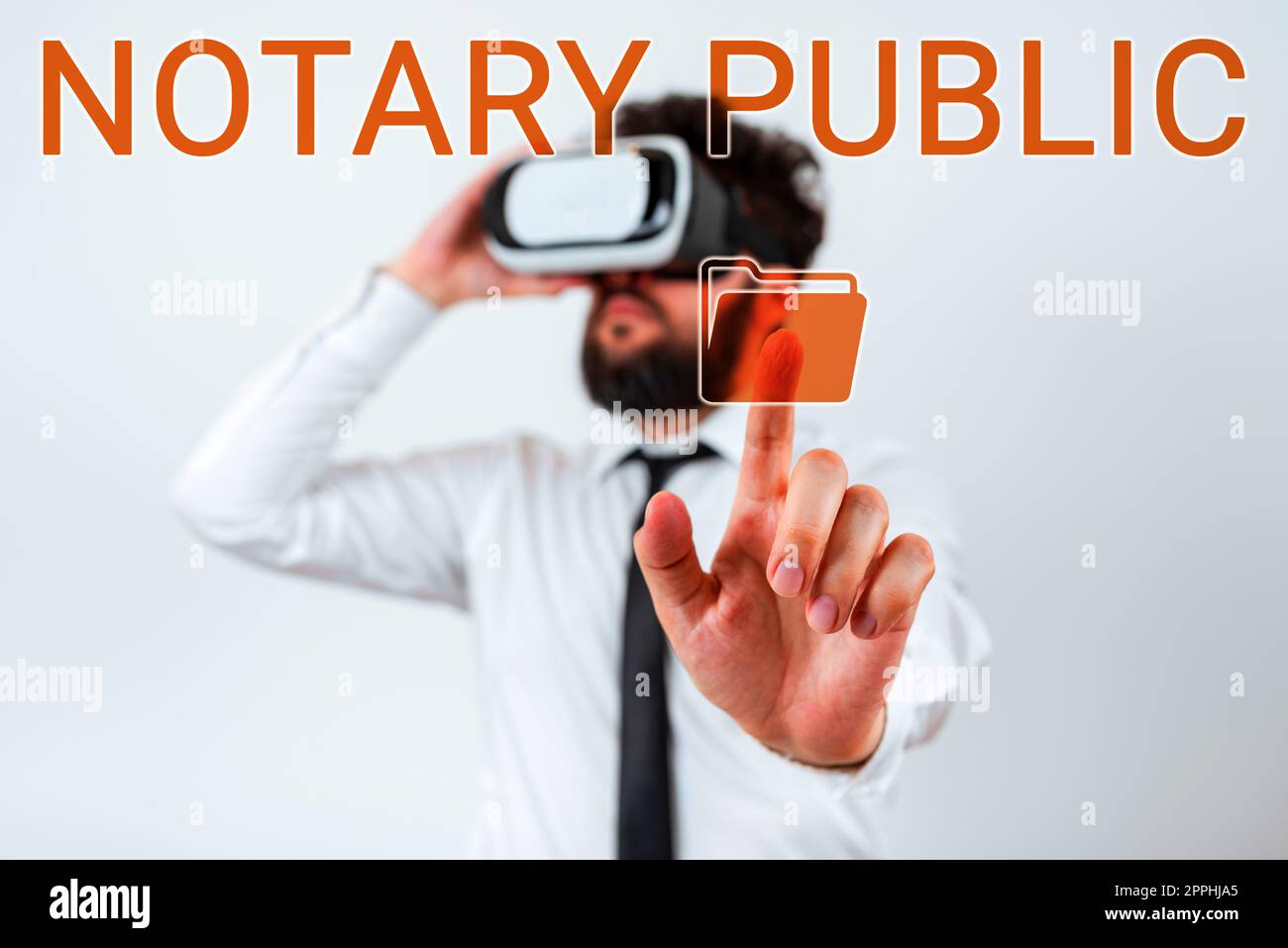 Conceptual display Notary Public. Business idea Legality Documentation Authorization Certification Contract Stock Photo