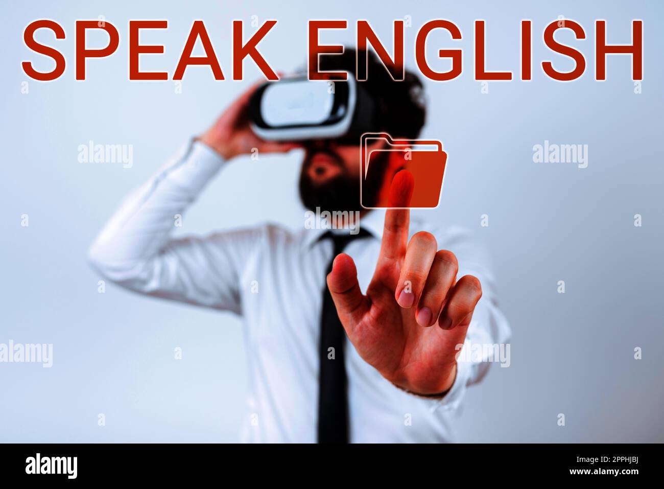 Sign displaying Speak English. Business idea Study another Foreign Language Online Verbal Courses Stock Photo