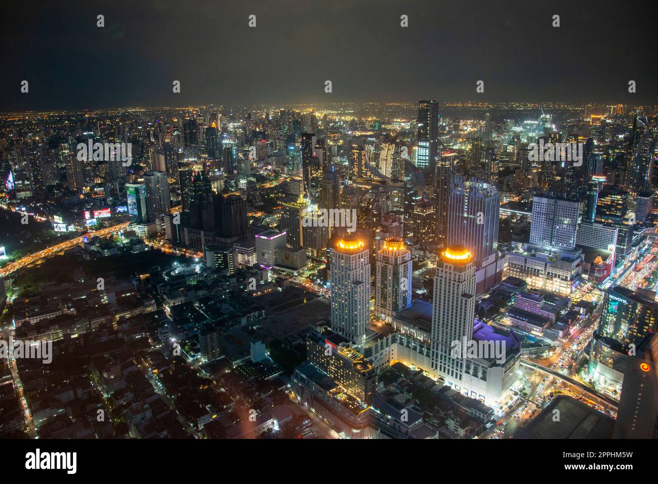 THAILAND BANGKOK CITY SKYLINE Stock Photo - Alamy