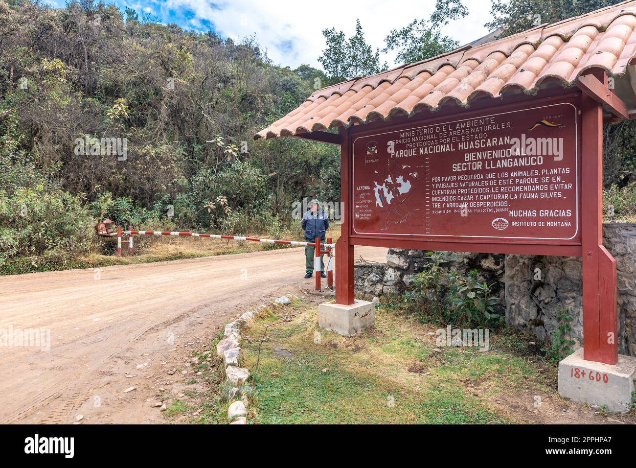 Yungay, Peru - September 16, 2022: Huascaran National Park in Yungay, Peru Stock Photo