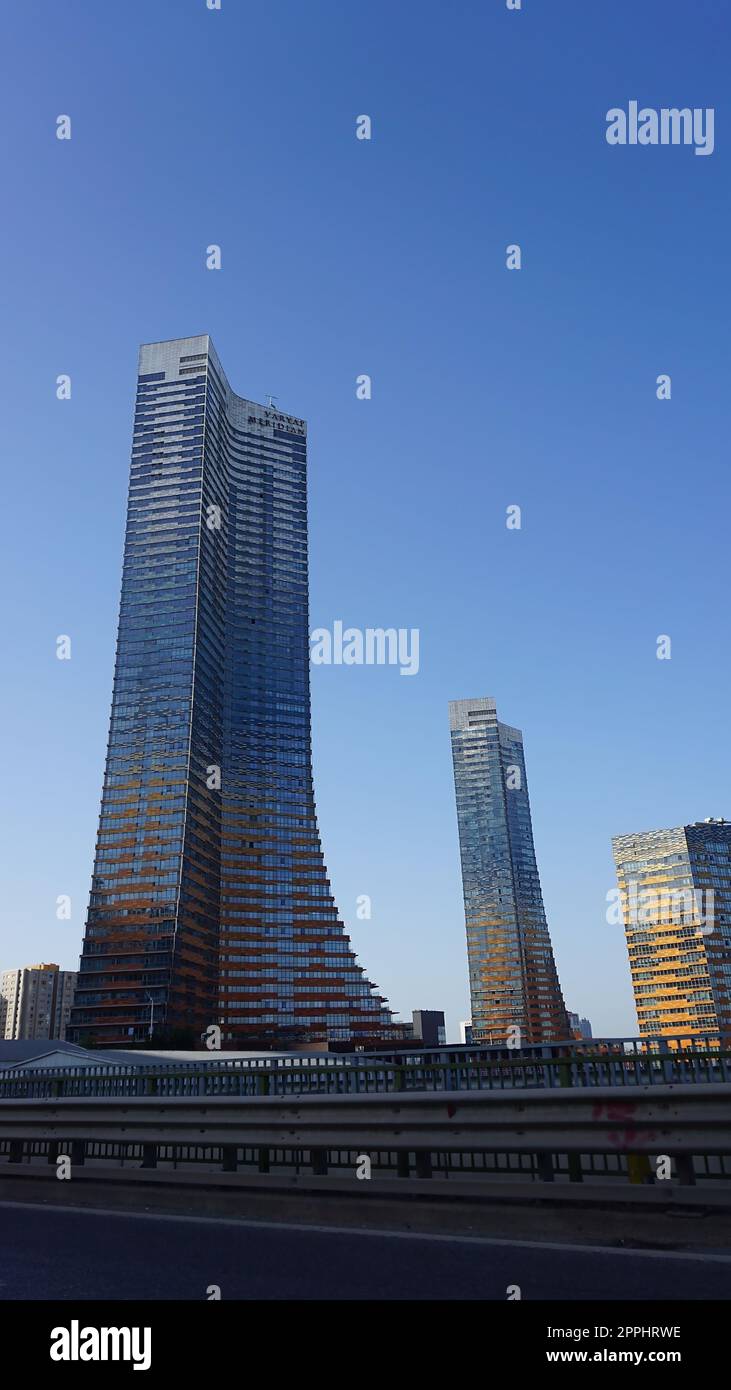 Istanbul, Turkey - September 16, 2022: View of modern residential buildings Stock Photo