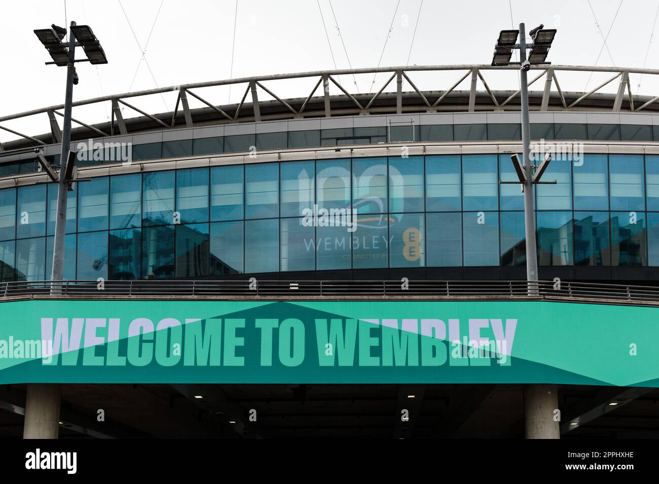 Wembley Stadium, London, UK. 24th April 2023. Celebrations are underway