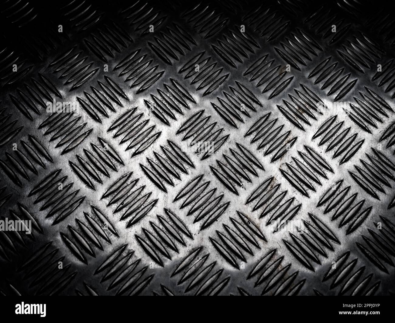 texture of stainless steel floor plate, close up shot Stock Photo Alamy