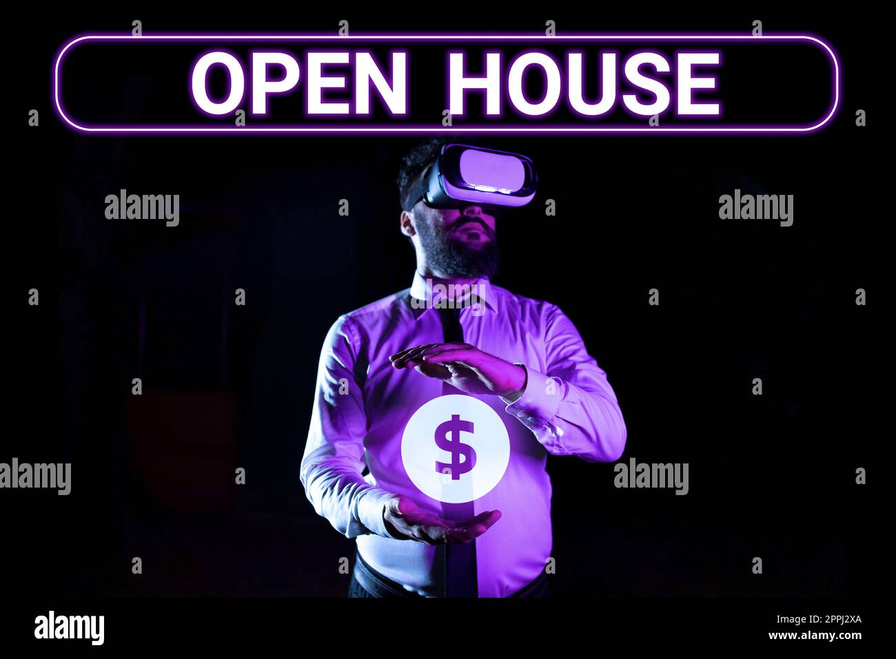Handwriting text Open House. Conceptual photo you can come whatever whenever want Make yourself at home Stock Photo