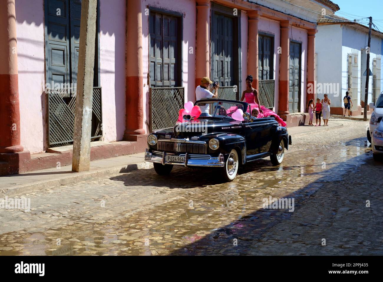 Coming of Age ritual - when females turn 15 in Cuba Stock Photo