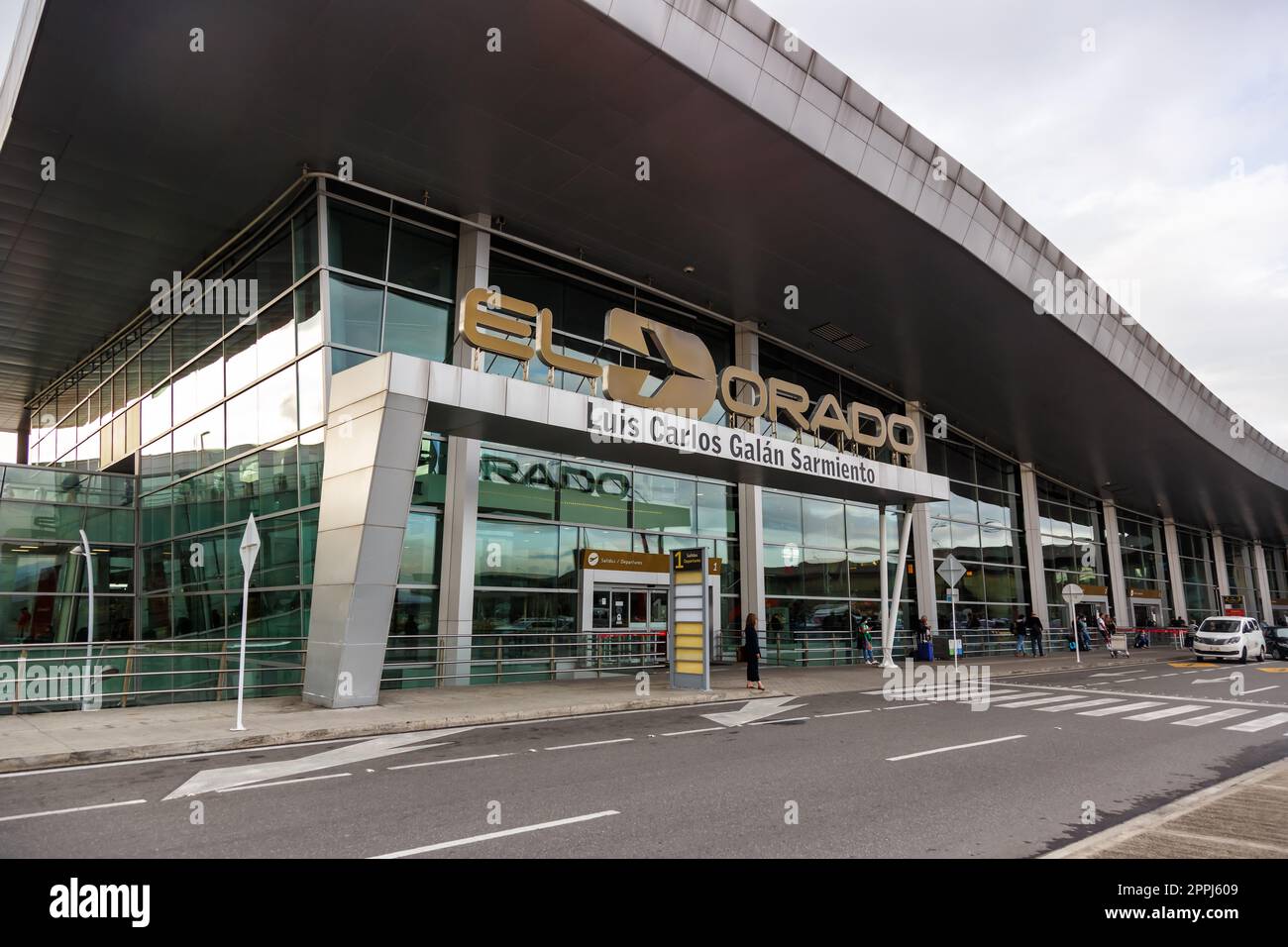 Bogota, Colombia April 20, 2022 El Dorado Airport Terminal at Bogota