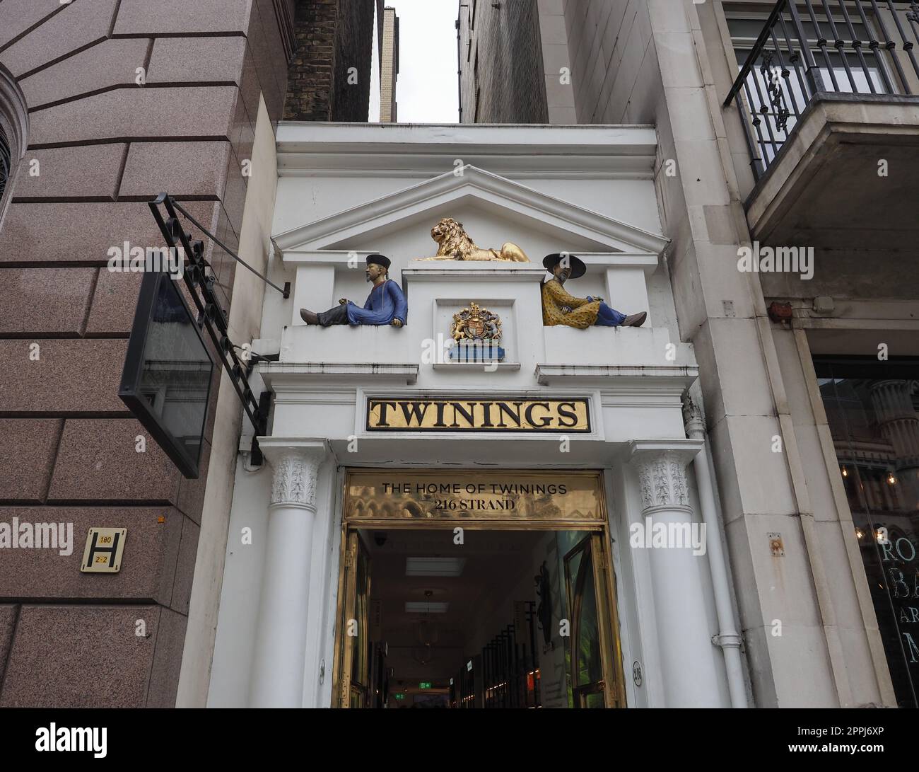 Twinings flagship store in London Stock Photo