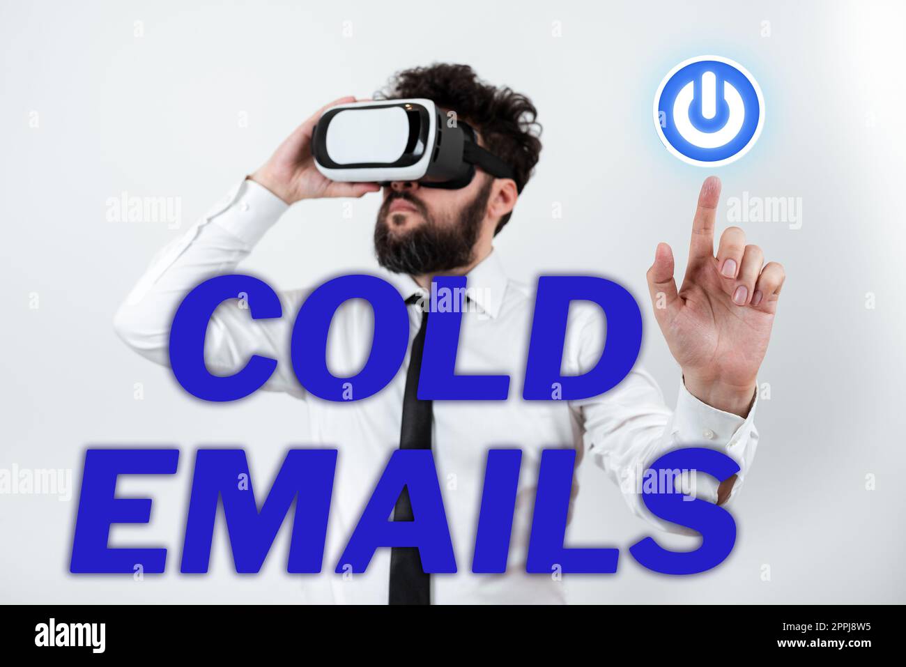 Inspiration showing sign Cold Emails. Business showcase unsolicited email sent to a receiver without prior contact Stock Photo