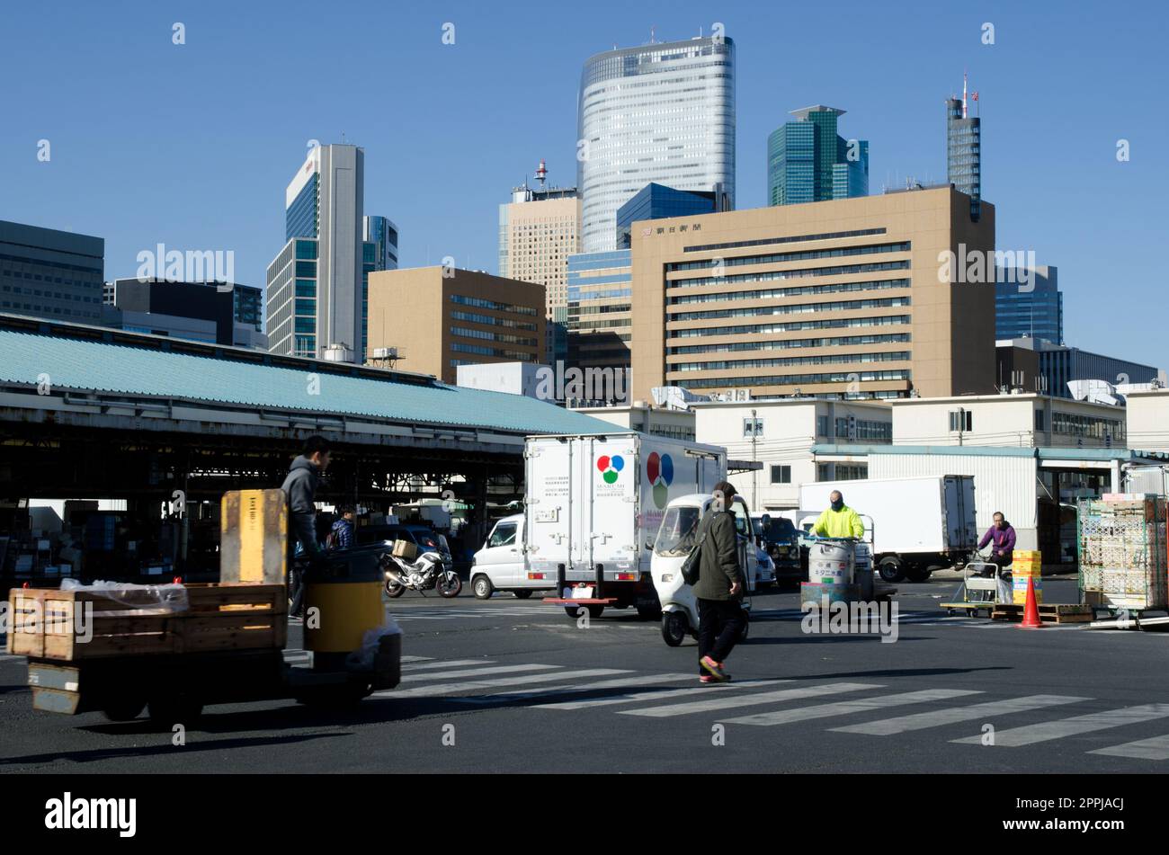 Tokyo tsukiji view hi-res stock photography and images - Alamy