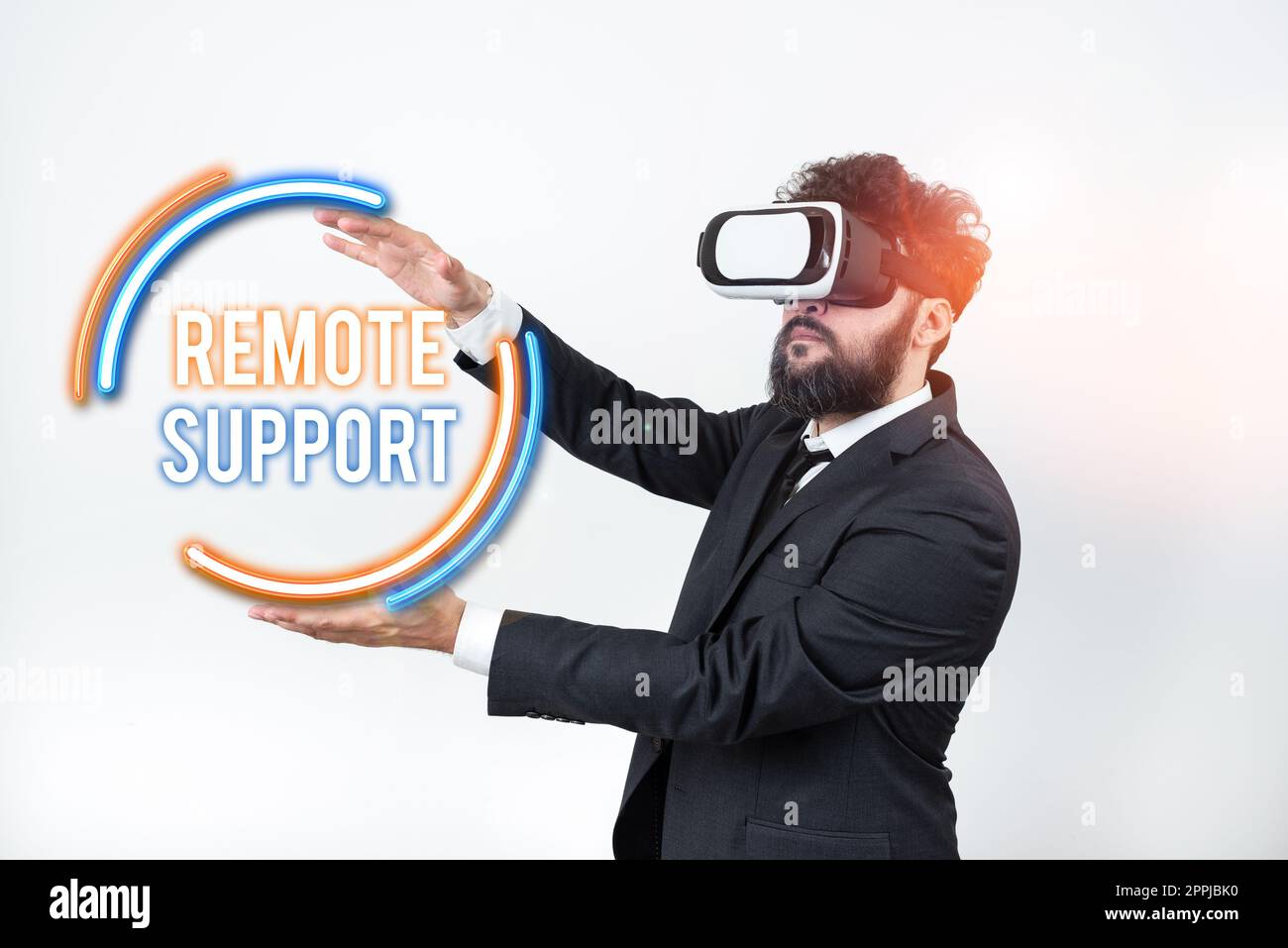 Inspiration showing sign Remote Support. Business overview help end-users to solve computer problems and issues remotely Stock Photo