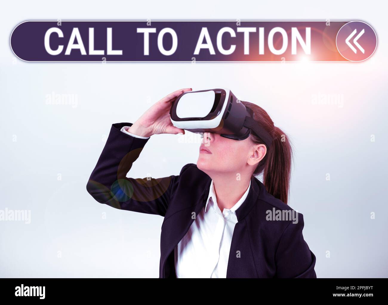 Sign displaying Call To Action. Internet Concept Encourage Decision Move to advance Successful strategy Stock Photo