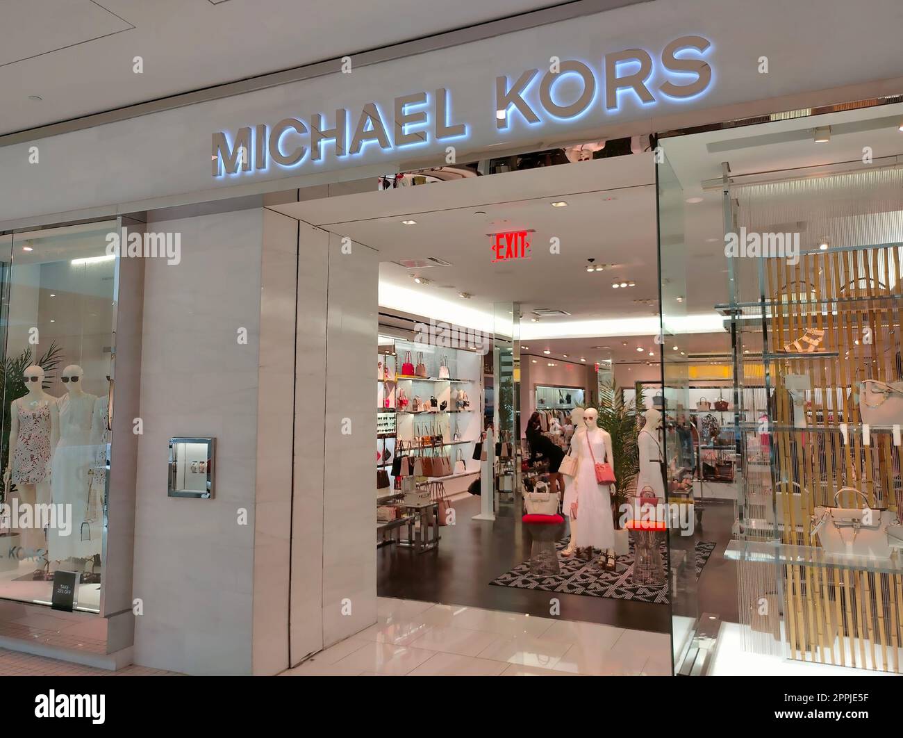 Michael Kors store at Aventura mall, Florida, USA Stock Photo