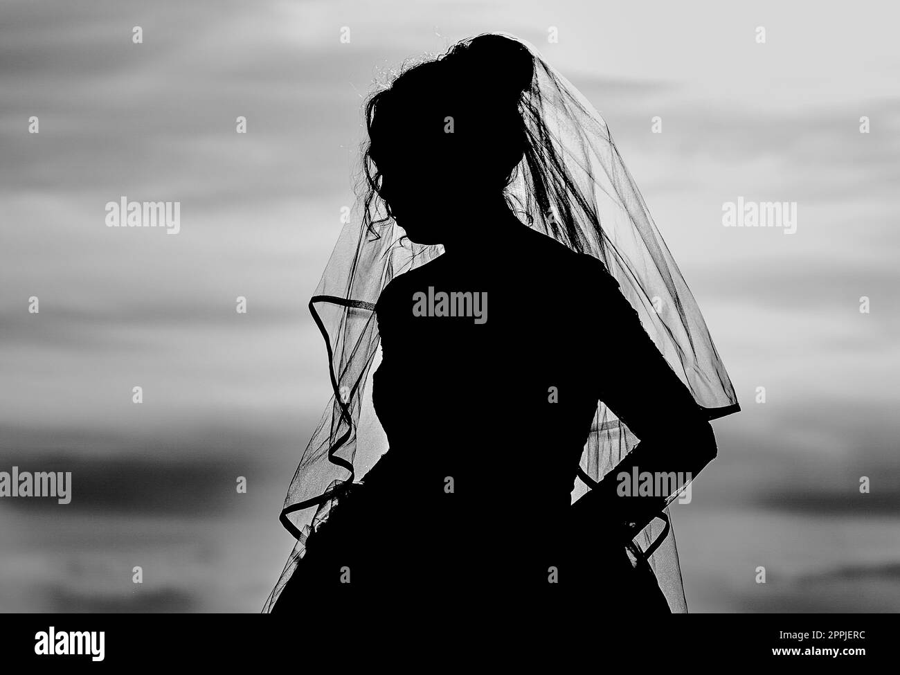 Young and happy newly weds Stock Photo Alamy