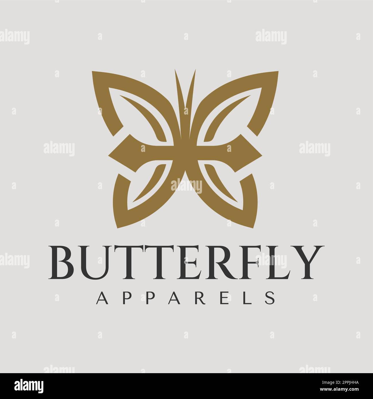 Minimalist abstract butterfly letter E EE logo design template. Initial EE logo. Stock Vector