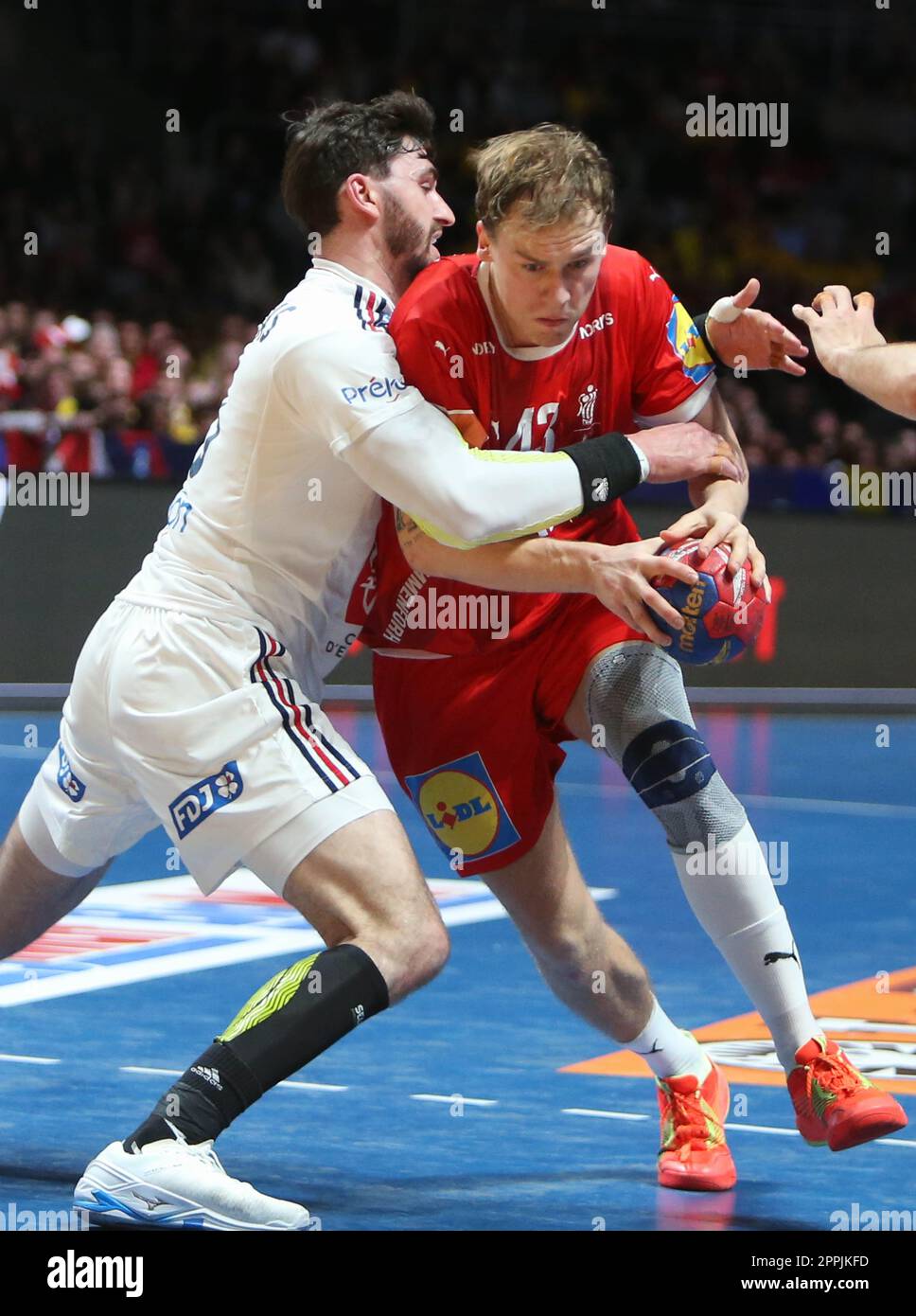 during the IHF Men's World Championship 2023, Final Handball match between France and Denmark on