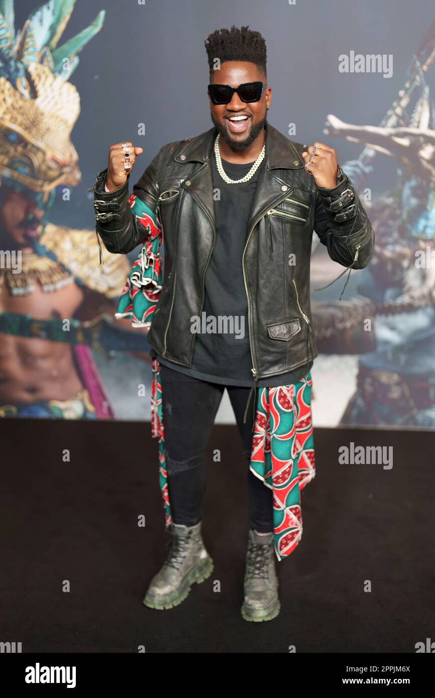 Kelvin Jones Attends The Black Panther Wakanda Forever Screening At 