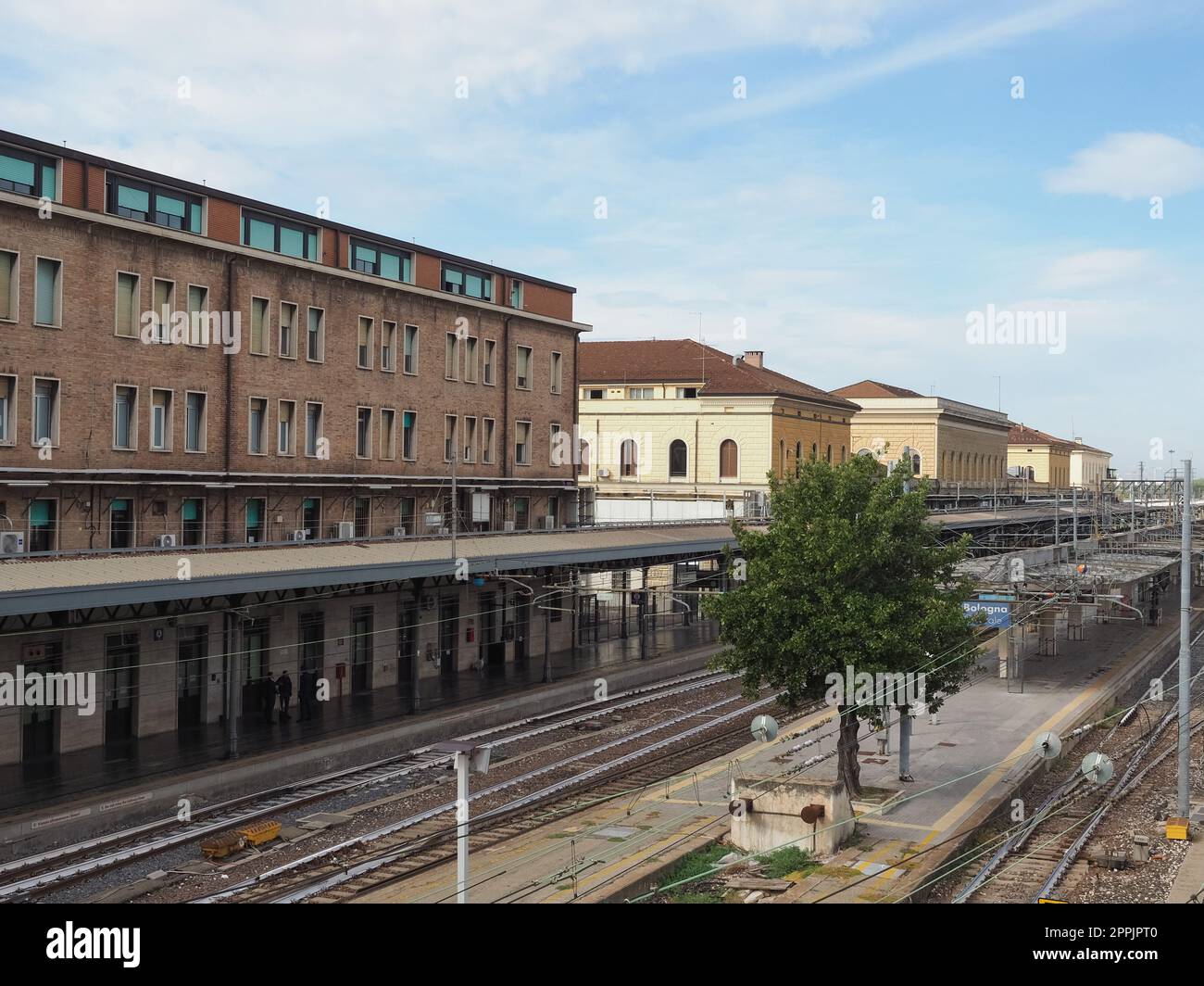 Bologna centrale railway station Stock Photo