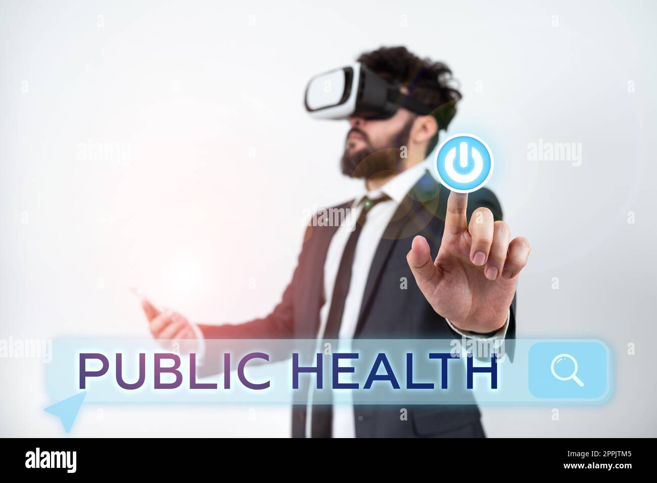 Conceptual display Public Health. Business concept Promoting healthy lifestyles to the community and its people Stock Photo