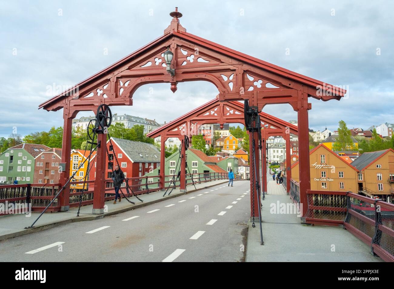 Trondheim, Norway, May 2015: Stock Photo