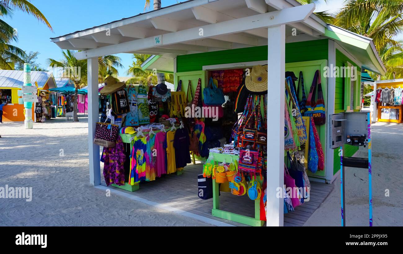 Bahamas souvenir at island Cococay Stock Photo Alamy