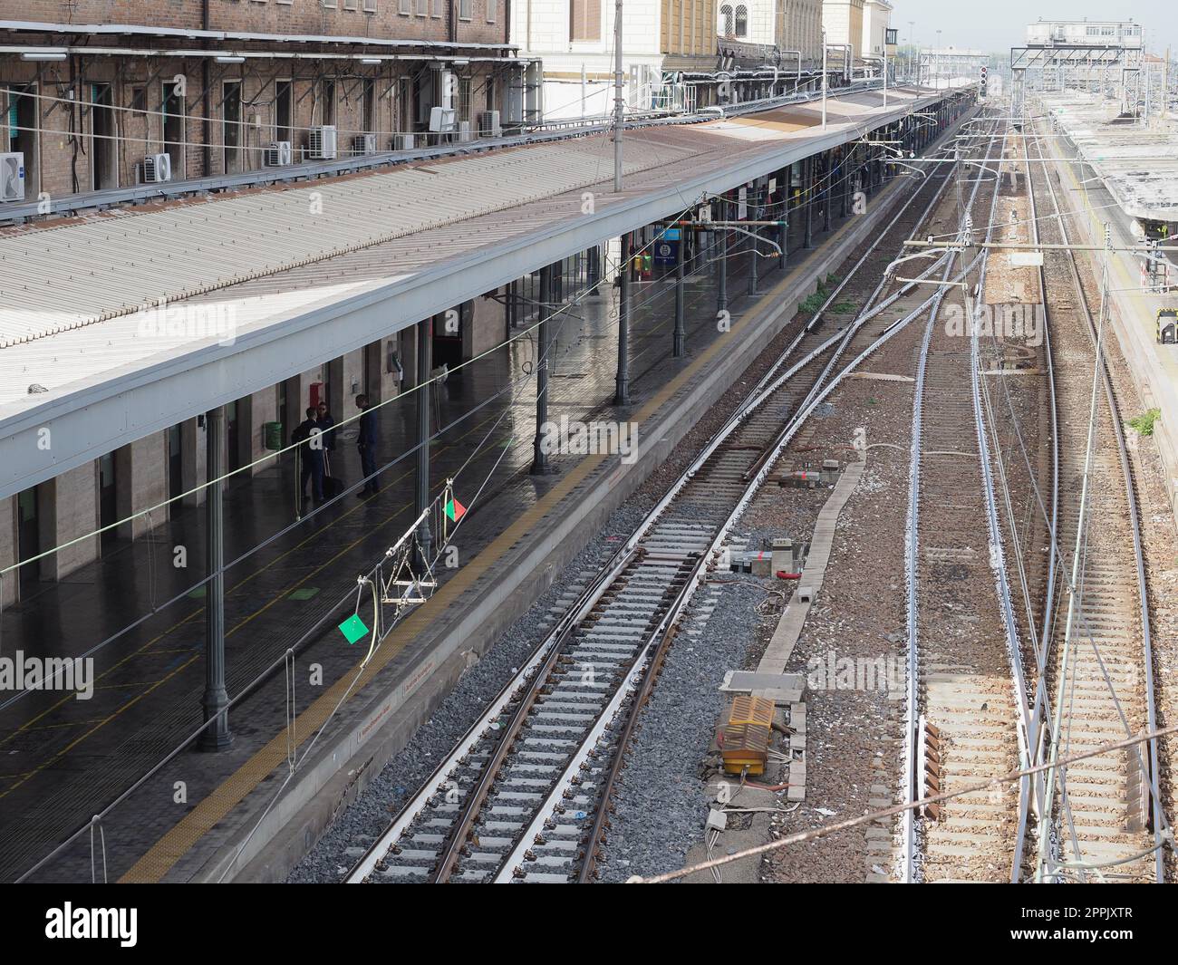 Bologna centrale railway station Stock Photo