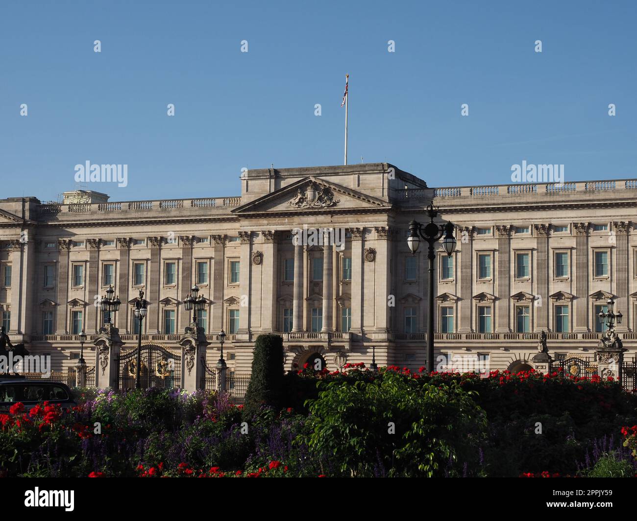 Buckingham Palace in London Stock Photo