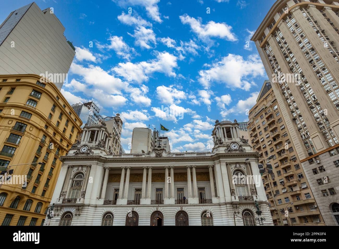 City Council building, Rio de Janeiro downtown, Brazil Stock Photo Alamy