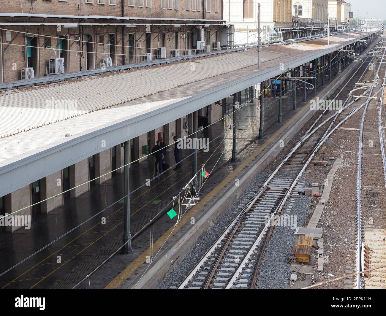Bologna centrale railway station Stock Photo