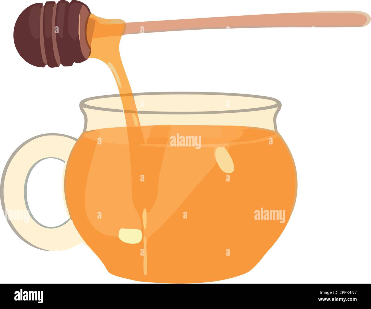 Pouring medicine spoon Stock Vector Images - Alamy